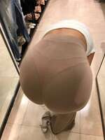 [Image] Office lady's butt showing through her panty lines lolololol
