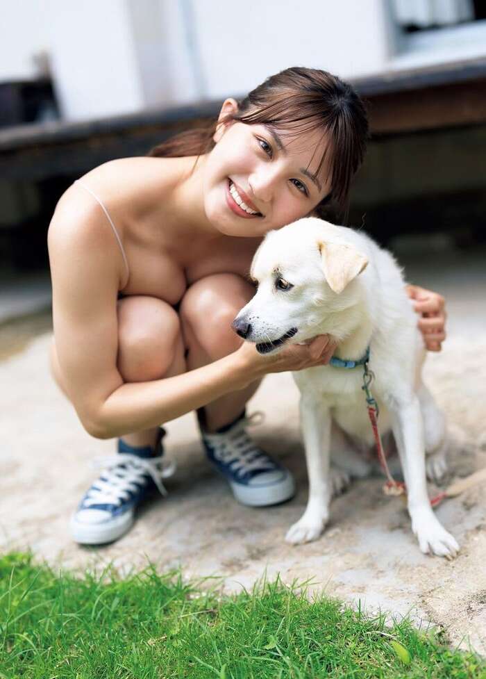 H-cup gravure idol Fuuka Hanasaki has started training her butt so she doesn't want to lose to anyone! 5th image