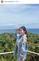 [Shocking Images] 39-year-old announcer Atsuko Uchida reveals her first swimsuit gravure look lololol First bikini look revealed in her 1st photobook!!