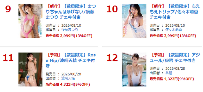 The strongest gravure idol with a face that stirs men's hearts, exposing her limits lol Moeka Sasaki releases bold outfits repeatedly in her latest image DVD!! Summary of videos and images for the new 'Moe Moe Trip'! 4th image