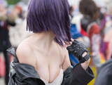 Sneak shots of cosplayers captured at event photo sessions like Comiket
