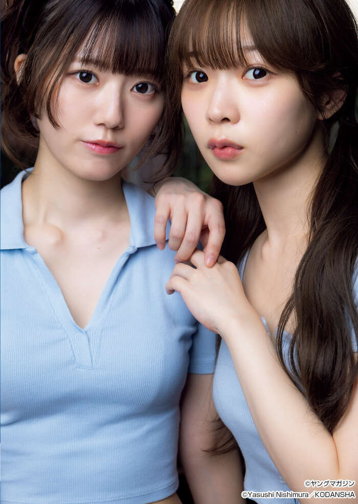 【画像】アイドル界で最注目の新星、初水着グラビアデビューwwww「SEKAIE」立華みくる＆齋藤なな、ヤンマガでエッチなビキニショット解禁！！！ 6th image