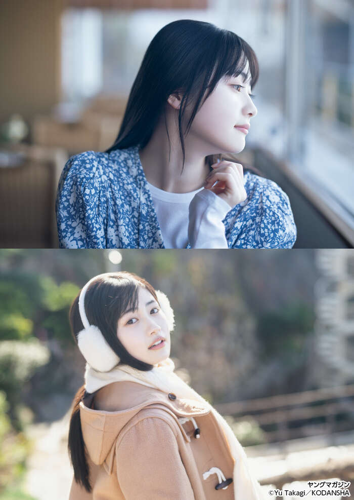 [Image] 17-year-old beautiful busty high school girl explodes with charm in swimsuit gravure lolololol Miss Magazine 2025 Kokoro Haru shows off a translucent bikini look!! 24th image