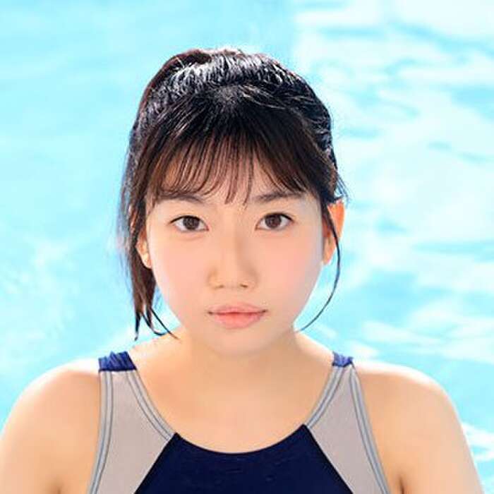 G-cup rocket-busty competitive swimmer Nahono Takafuji makes her AV debut with high-pitched moans by the poolside www 3th image