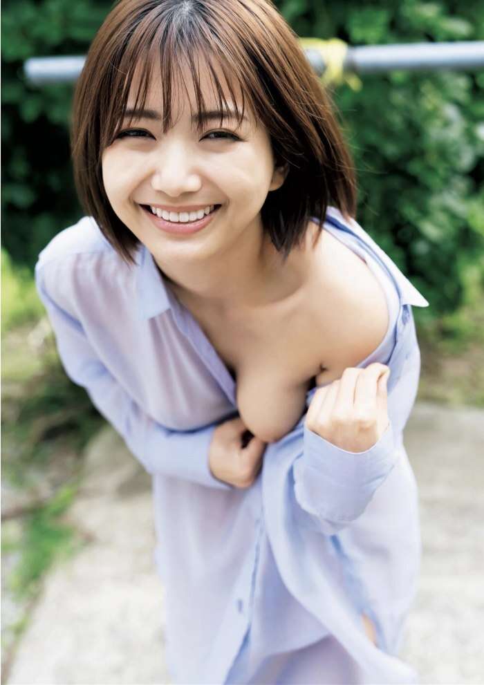 [Riko Hoshino] Cheerful and cute busty beauty smiles and has wild sex 2th image