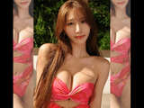 Yasuyo Saito's breasts, hips, and legs—an incredibly beautiful perfect body.
