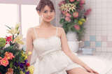 Aya Goto in a white dress offers blissful service... Welcome to a luxury soapland.