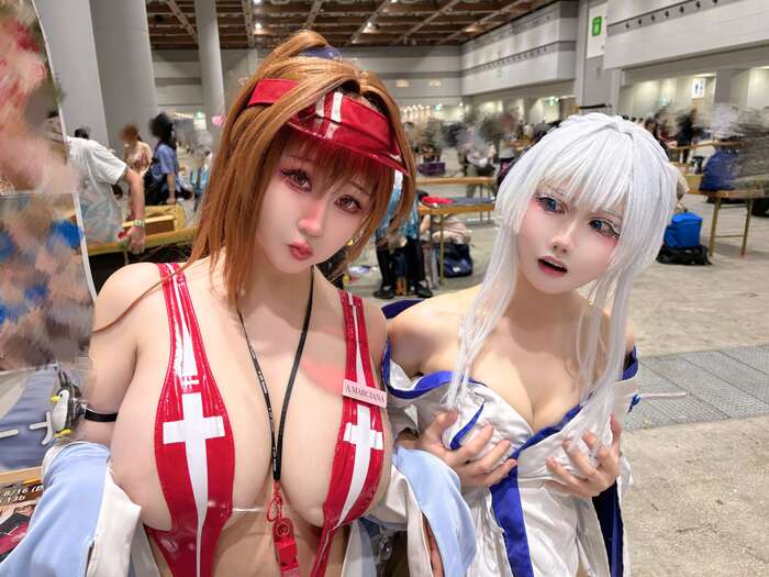 'NIKKE' Swimsuit Marchana C108 Images of a Busty Cosplayer Trending at Comiket and Taiwan FF 43th image